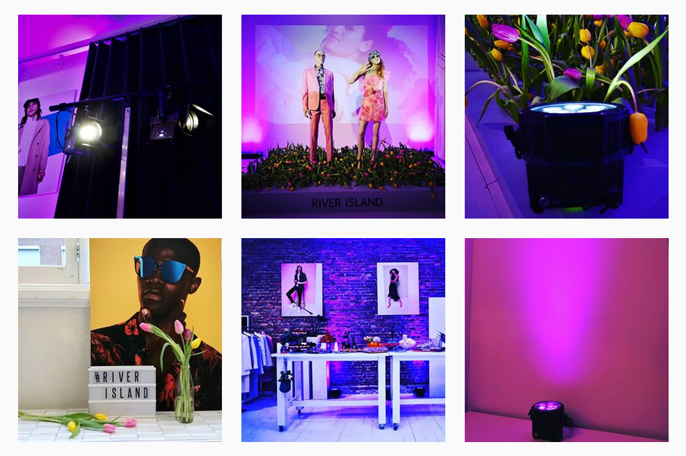 Sound2Light Licht geluid fashionevent amsterdam sound lighting