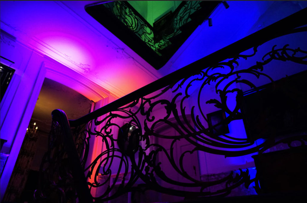 Licht Geluid Museum Event Sound2Light uplighting