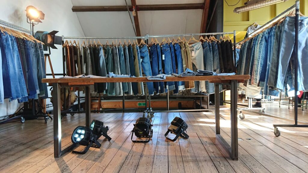 Fashion Event Amsterdam Flavours Denim Verlichting Sound2Light Eventstyling