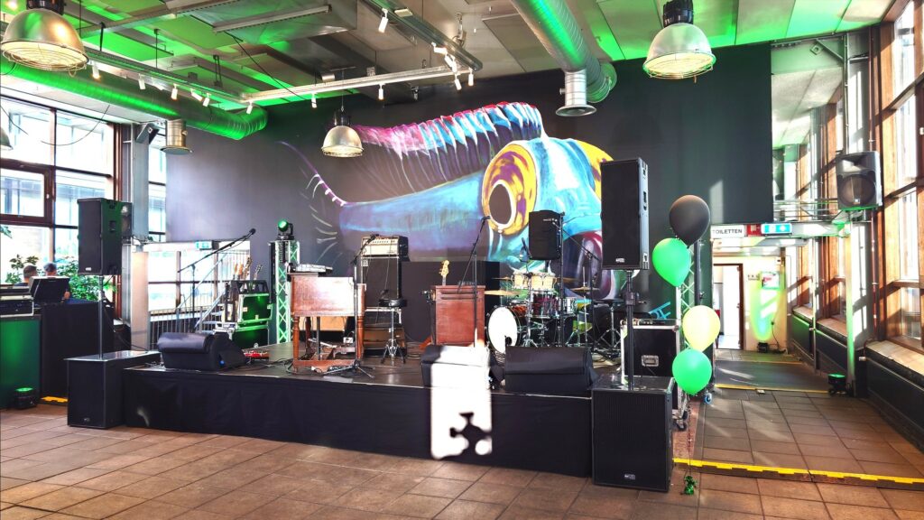 IJ-kantine evenement techniek Sound2Light